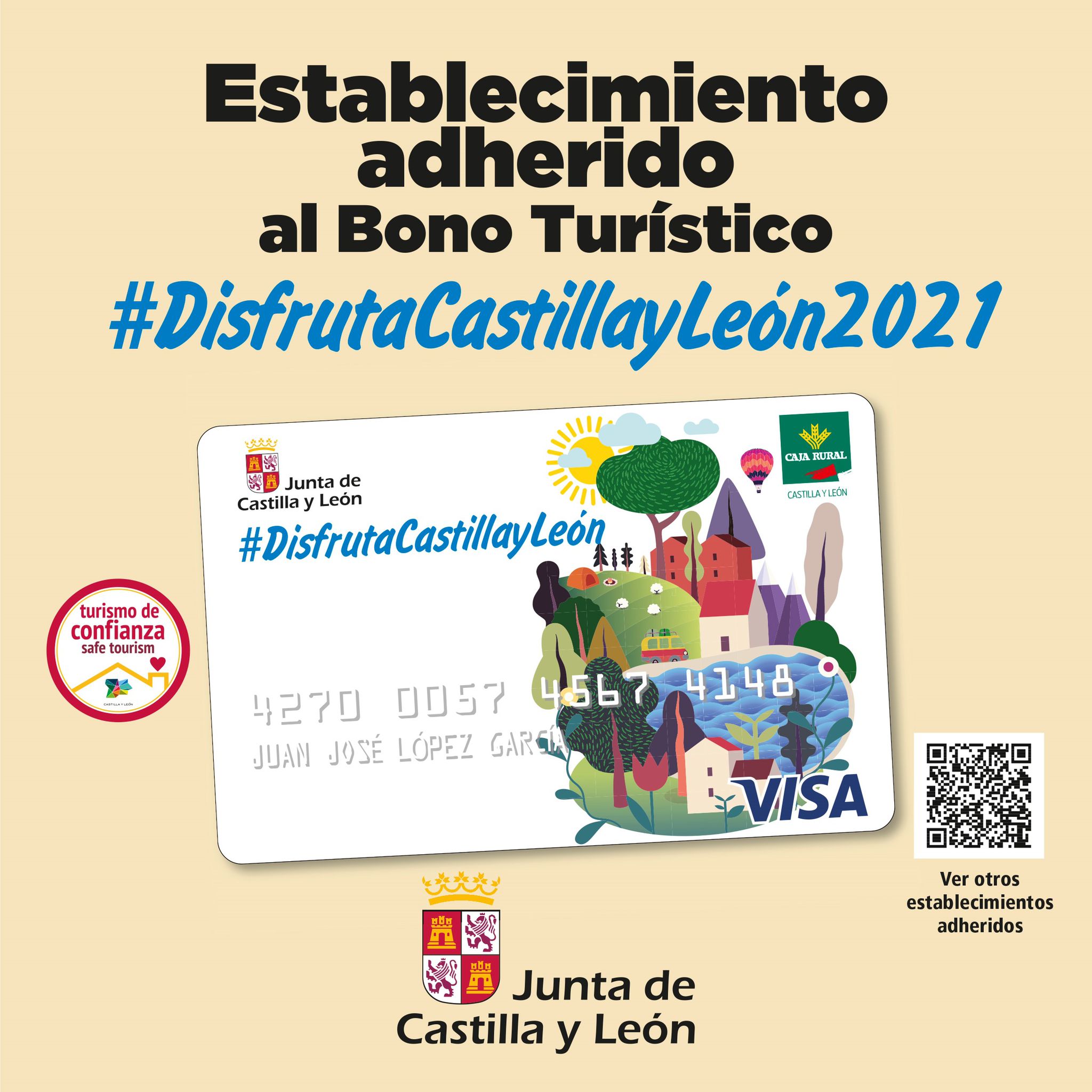 Establecimiento adherido al bono turístico Castilla y León